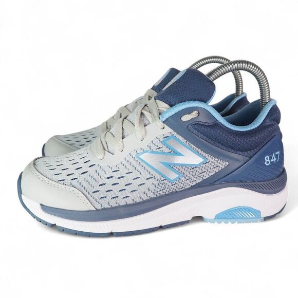 New Balance 847 v4 Narrow Fit Walking Aluminum Indigo WW847LG4 Women's 7 (2A) - Picture 2 of 11
